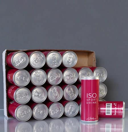 ISO Sportdrink 250 ml Slimline Can