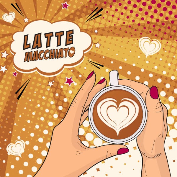 Latte Macchiato 250 ml Slimline Can