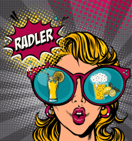 Radler 250 ml - Wunschetikett online gestalten - ab 24 Dosen - pfandpflichtig