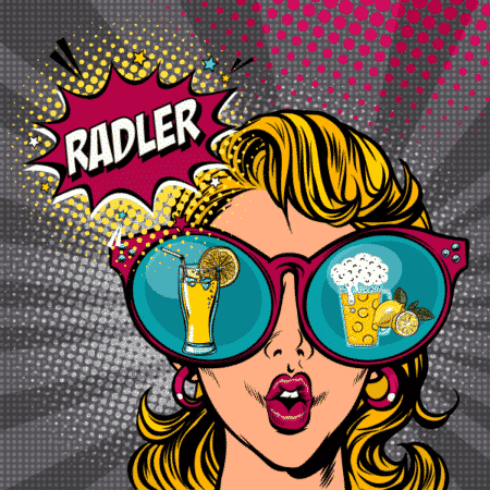Radler 250 ml - Wunschetikett online gestalten - ab 24 Dosen - pfandpflichtig